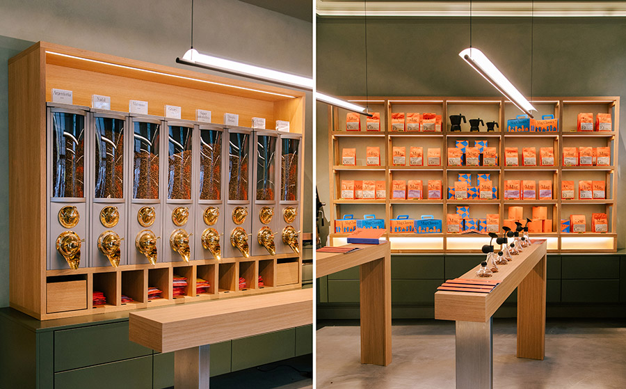 Tienda Rbla. Catalunya de Cafés El Magnífico