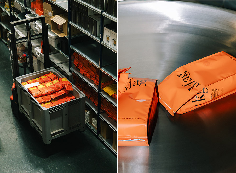 Servicio wholesale de Cafés El Magnífico